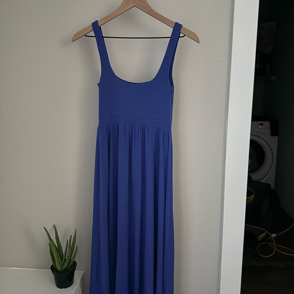 Wilfred - Aritzia - Market Dress in blue